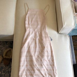 NWT Champagne size small cocktail dress